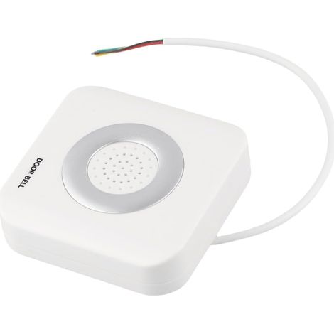 85 mm ABS-Türklingel, elektronische Türklingel, Wandmontage (1/5)