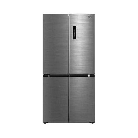 Midea MDRF632FIE46 frigorifero side-by-side Libera installazione 474 L classe E Grigio Acciaio inox Bianco (1/5)
