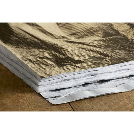 Actis – Isolant toiture TRISO-SUPER 12+ 1,60×10 m – R 5,70 m²·K/W – Pare-vapeur intégré – Isolation thermique et acoustique