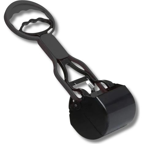 Ramasseur de Déjections pour Chien – Pelle de Ramassage à Une Main – Pince Hygiénique avec Ressorts Renforcés – 28 cm – Couleur Aléatoire (1/5)