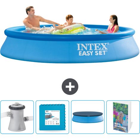 Intex Piscine Easy Set Ronde - 305x61 cm - 5-pièces SCB108 (1/5)