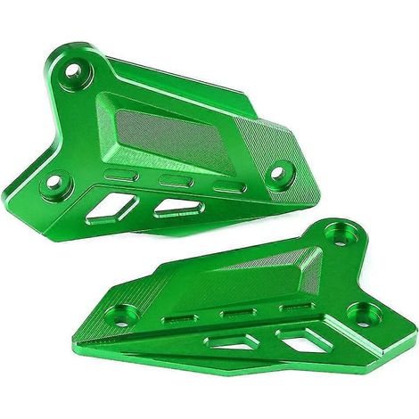 Für Kawasaki Z900 Z900se Z-900 Se Motorradzubehör Fußrasten Vordere Pedalflügelhalterung Fersenplatten Schutzprotektor Z 900 900se--OHNE LOGO Grün1