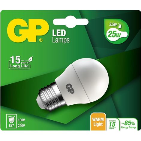 GP - LED Lamp Mini Globe, E27, 3.5W (25W), 250lm