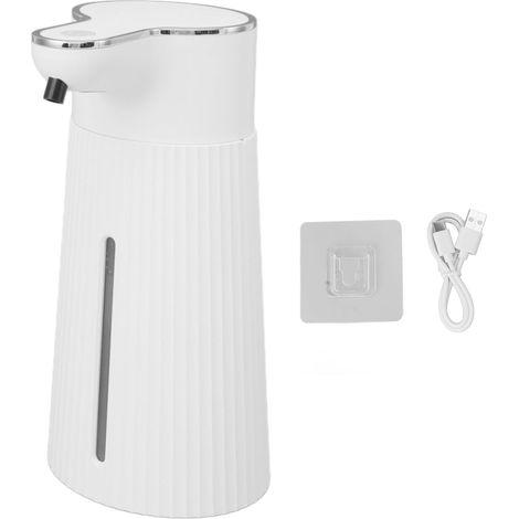 Distributeur de savon automatique intelligent, mural, sans contact, machine à savon mousse 400ml pour maison (1/5)