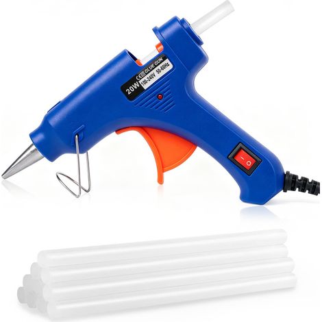 20W Heißklebepistole – cloggen-frei, Anti-Tropf, gleichbleibend heiß, für DIY & Reparaturen