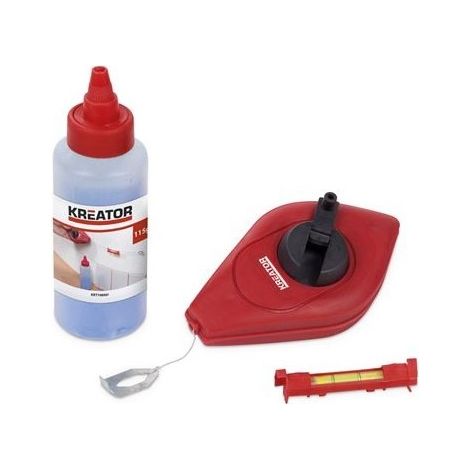 Fil à plomb avec colorant 30 mt krt708001 kreator (1/3)