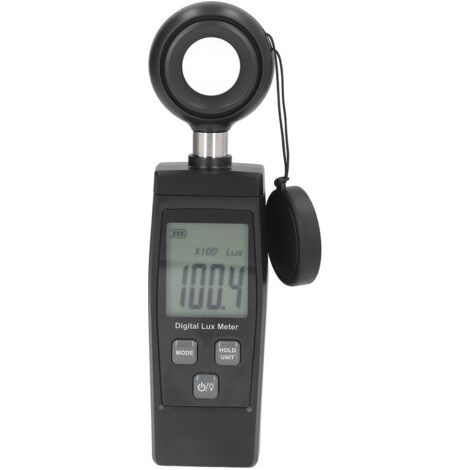 Medidor de luz digital Lux Meter 200000Lx, medidor de luz, medidor de temperatura ambiente (1/5)