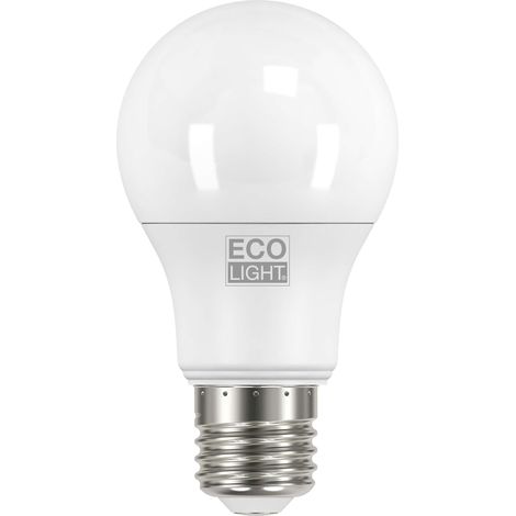 LAMPADINE ECOLIGHT LED E27 GO.6W N.