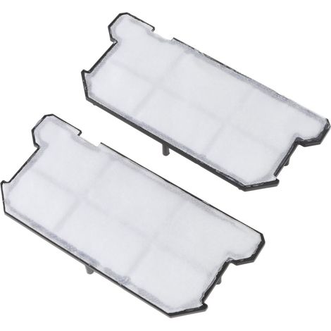Filtre pour Aspirateur Robot, Ensemble de 2 Pièces, ABS et Tissu Non Tissé Haute Performance, Compatible avec Ilife V7, V7S et V7S PRO (1/5)