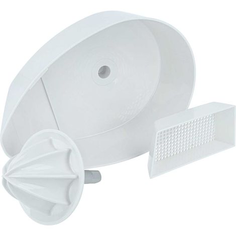 vhbw Spremiagrumi compatibile con KitchenAid Artisan Premium, Artisan robot da cucina - accessorio per planetaria, bianco