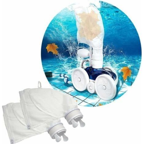 Lot de 2 sacs de nettoyage de piscine avec filtre de rechange pour Polaris 280/480, (1/5)