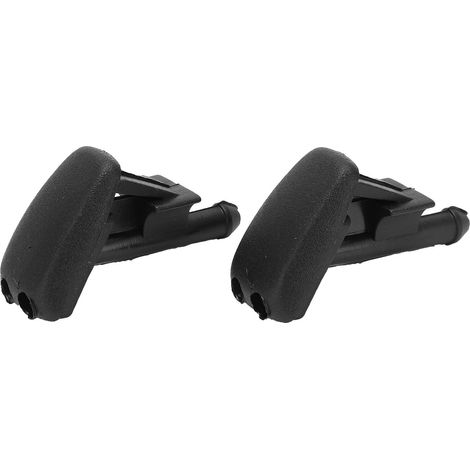 Lot de 2 buses de lave-glace noires en ABS, référence 61601384859, pour BMW 318i (1992-1999) (1/5)
