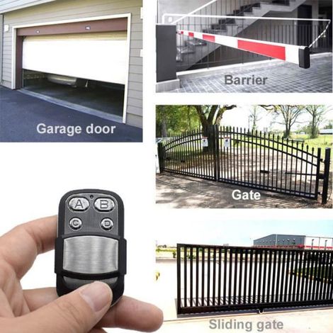 Télécommande Porte Garage - Code Roulant - 433.92 MHz - Compatible Beninca TO GO 2WV 4WV CUPIDO - 4 Canaux - Avec Batterie (1/4)