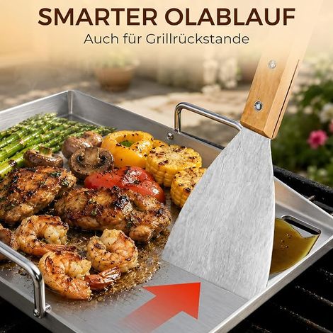 Plancha Plaque de cuisson, spatules (1/4)