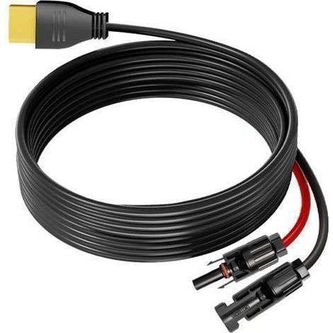 Cavo di ricarica solare - FOSSiBOT - XT90 - 5m - Connessione pannello solare - Alimentazione pulita