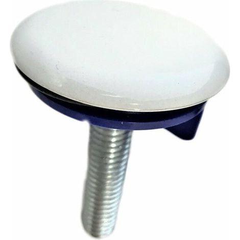 Cache trou blanc lavabo diam 50mm (1/3)