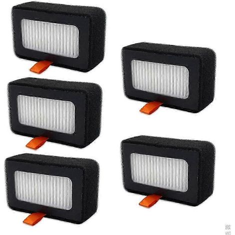 Lot de 5 filtres à air HEPA 13 + charbon actif Bambu Lab Ultra pour imprimantes 3D séries X1/P1 (pièces de rechange) (1/5)