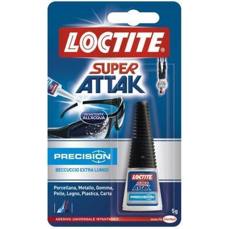 Colla acrilica Loctite Super Attak 5gr
