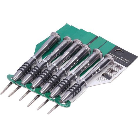 Lot 6 tournevis précision étoile – T7 – petit – démontage produits électroniques – téléphone (1/5)
