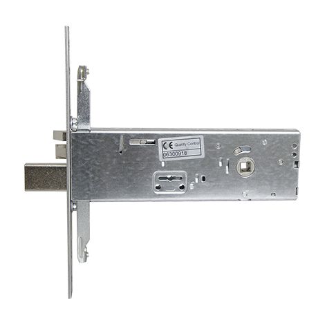 SERRATURA METALLO INFILARE ELETTRICA 96391 ISEO  B.Q ZINC F.MM 22 DM M4 TRIP+SCR+Q8 H.MM 64 E.MM 90