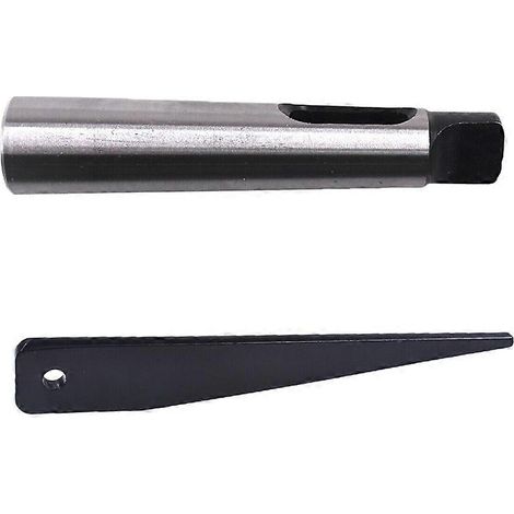 Adaptateur de tige conique Morse durable MT1 vers MT2 pour forets coniques MT1-MT2 (1/4)