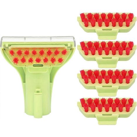 Brosse pour nettoyeur de tapis Bissell Little-Green 1400B, 4075, 3860, 1425, 2458, 3194, 3353, 50Y6, 1725R, 2290K, 1844 avec 4 têtes de brosse (1/5)