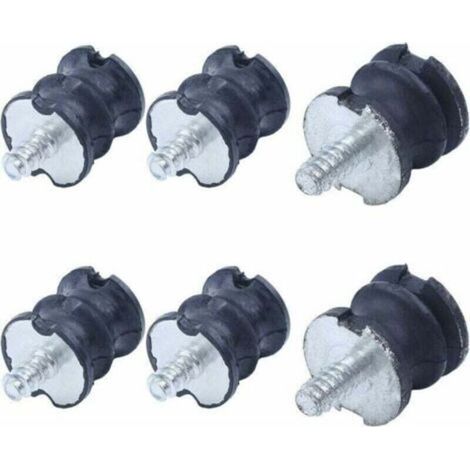 Supports tampon isolants Husqvarna 6pcs - Compatible 268/272/61/266/Jonsered 625/630/670 - Protection moteur tronçonneuse - Durables - Forestiers et artisans (1/4)