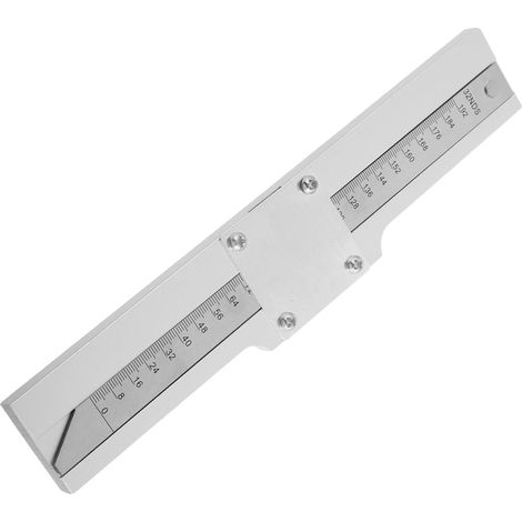 de profondeur de pneu en métal avec loupe pour une mesure (1/5)