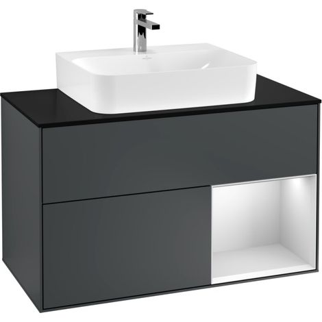 Villeroy & Boch G122MTHG Meuble sous-lavabo Finion G12 (1/2)