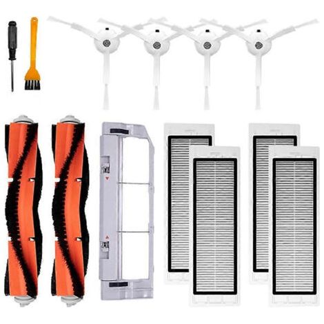 BARKBUSTERS Filtre à brosse latérale principale pour Xiaomi 1S SDJQR01RR Roborock Sweeper S5 Max S50 S55 S6 Pure S6 Maxv Accessoires (1/5)