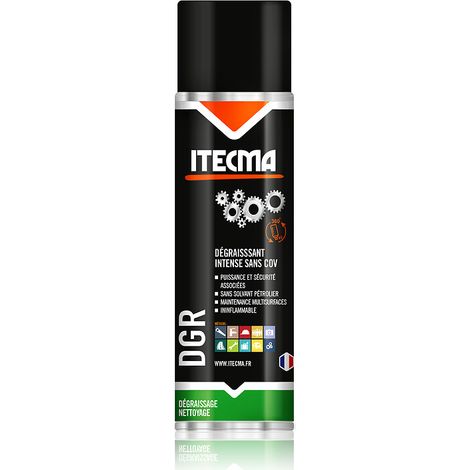 Nettoyant dégraissant DGR BIO aérosol de 650 ml brut- 400 ml net - ITW SPRAYTEC ITECMA