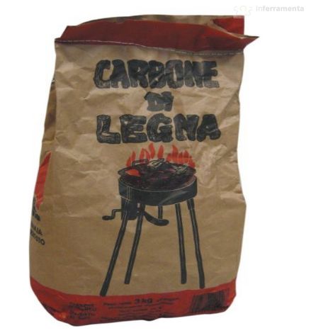 Charbon en sacs de 2,8 kg produit avec du bois ve'ge'tal a' haut rendement pour barbecues