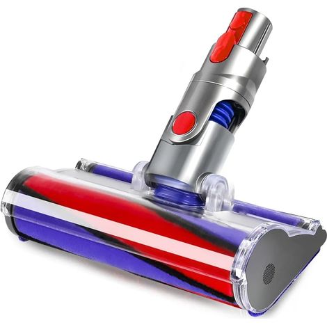 Bodendüsen-Zubehör für Dyson V11 V10 V8 V7 V15 Akku-Staubsauger, flauschige Düse, geeignet für Hartholz- und Vinylböden. (1/4)