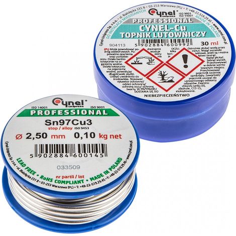 Kit di saldatura per installazioni in rame, saldatura e flusso (1/5)