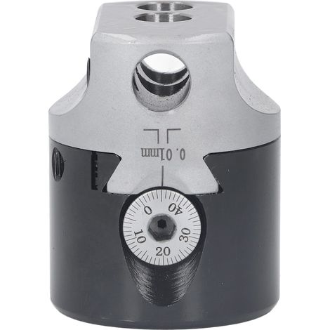 Tête d'alésage 12mm réglable précision 0,01mm acier 40CR ensemble F1 12 pour usinage de trous (1/5)