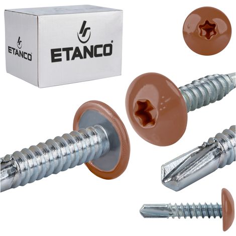 Tornillos autorroscantes GT5 PH 5,5x25mm RAL 8004 (1/5)