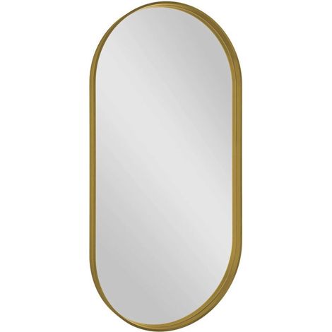 Sapho Avona - Espejo en marco 50x100cm, oro mate AV500G (1/3)