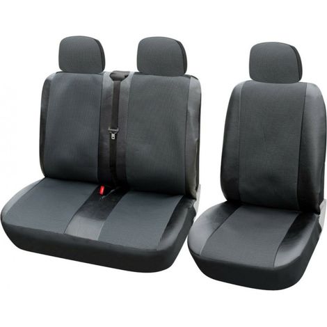 2+1-Set Luxus Universal-Sitzbezüge für Vordersitze, PREMIUM – für Transit, Sprinter, Movano, Master, Crafter
