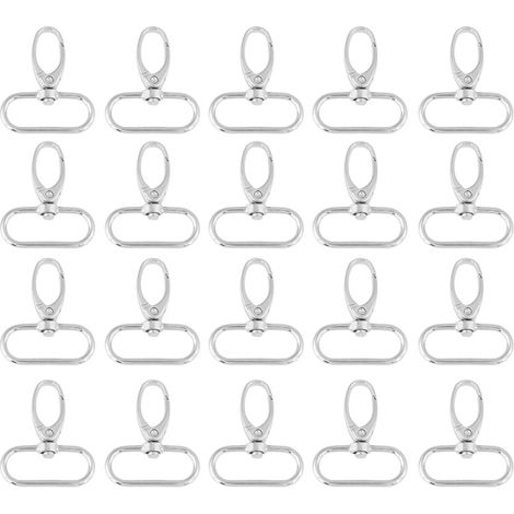 fermoirs de sac, clips à déclenchement pivotants, (32 mm)