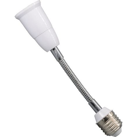 VURAHOME - Lot de 5 douilles d'extension E27 à E27 pour douille d'ampoule - Adaptateur pour ampoule pliable avec base à vis - Réglable - Pour maison (1/5)