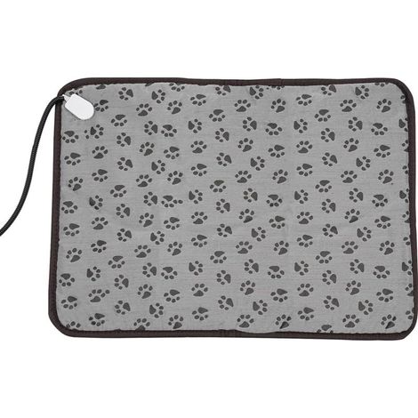 Coussin Chauffant pour Chiens et Chats, 50 X 70 Cm, Imperméable, Coussin Chauffant électrique, 3 Vitesses, Tissu PU Résistant aux Déchirures (1/5)