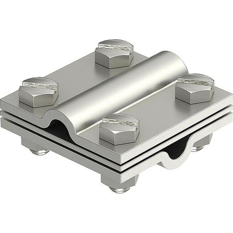 OBO Bettermann Kreuzverbinder 8-10mm Edelstahl, rostfrei A4 1.4571, 5312318