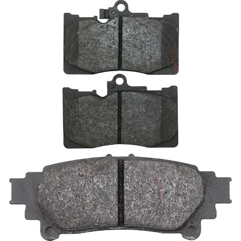 KIT PASTIGLIE FRENO ANTERIORI E POSTERIORI compatibile con LEXUS UX (AA1,AH1,MA1) / PASTIGLIE FRENANTI AUTO OEM P83172,P83160 / SOSTITUZIONE DIRETTA / BASSA POLVERE / SILENZIOSO