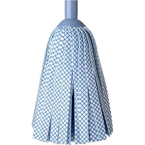 Balai à franges Tatay 1040700 bleu 24x30 cm microfibre