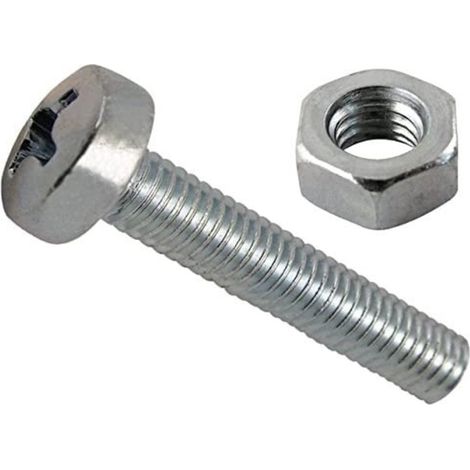 Viti per metallo testa cilindrica M6 x 30 - 5 pz.
