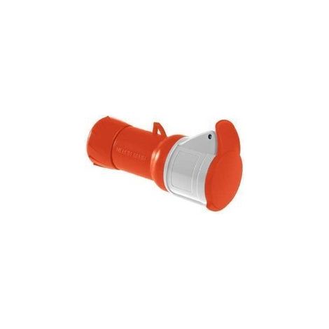 PratiKa wander socket - straight - 32 A - 3P + N + E - 380...415 V AC - IP44 - PKF32M435