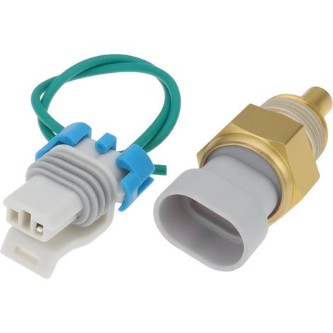 Capteur de température du liquide de refroidissement du moteur avec connecteur faisceau Pigtail Compatible avec véhicules 213-77 25037332 Remplacement (1/5)