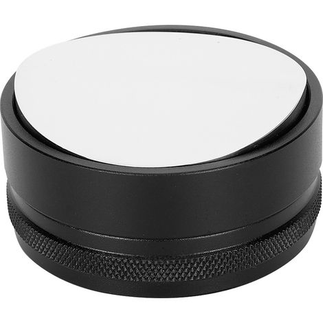 Presse-café réutilisable en acier inoxydable 58mm noir pour mouture (1/5)