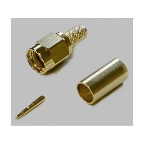 BKL Electronic 0409075 0409075 Connecteur SMA mâle, droit 50 Ω 1 pc(s) D28117 (1/2)
