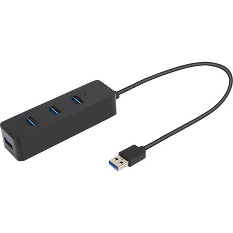 ORICO Hub USB 3.0 5Gbps pour Téléphone Mobile, Tablette et PC, Connexion OTG et 4 Ports (1/5)